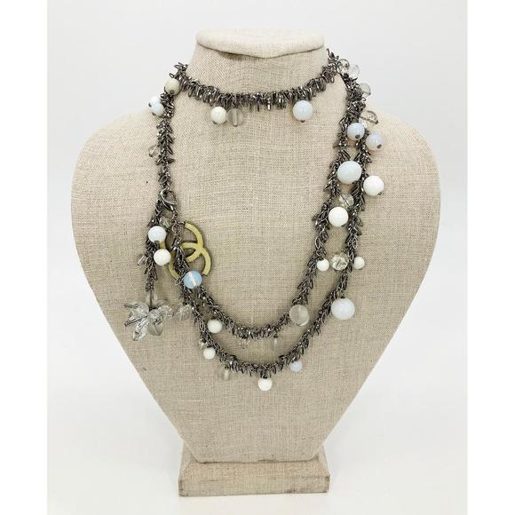 CHANEL Beaded Fringe Belt Necklace - Picture 2 of 9